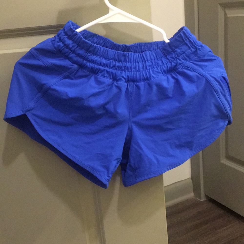 Lululemon blue shorts